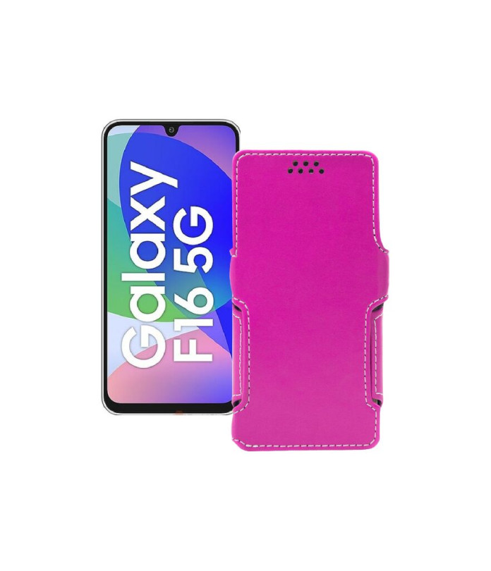 Чохол-книжка з екошкіри для телефону Samsung Galaxy F16 (E166)