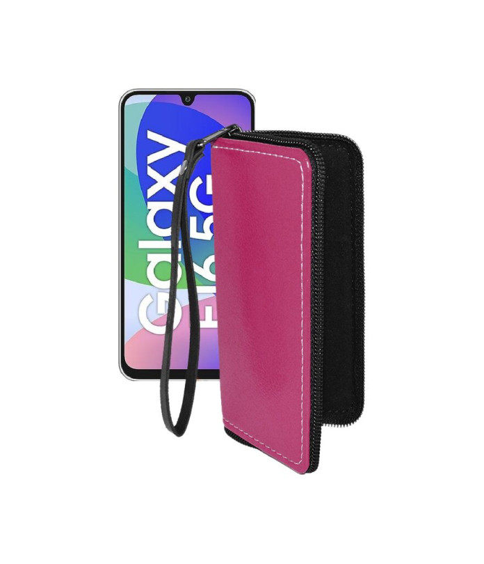 Чохол-гаманець з екошкіри для телефону Samsung Galaxy F16 (E166)