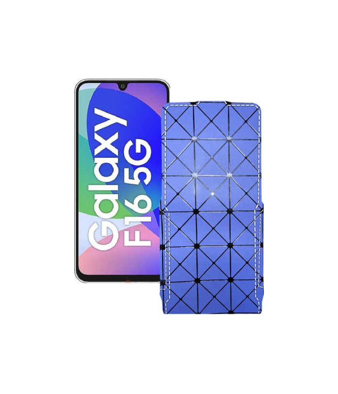 Чохол-флип з екошкіри для телефону Samsung Galaxy F16 (E166)