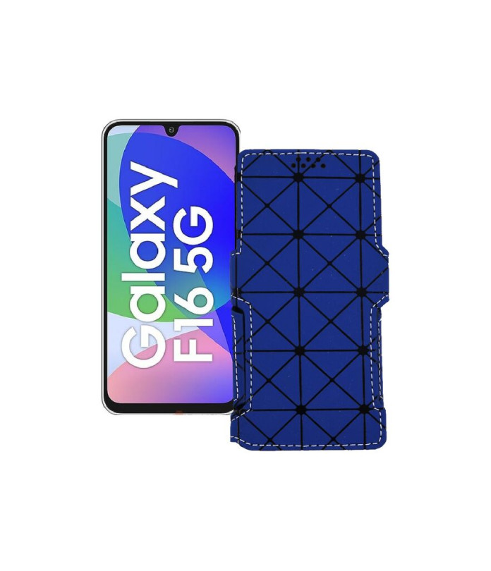 Чохол-книжка з екошкіри для телефону Samsung Galaxy F16 (E166)