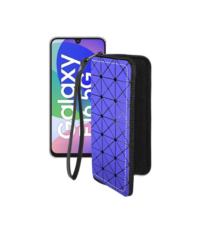 Чохол-гаманець з екошкіри для телефону Samsung Galaxy F16 (E166)