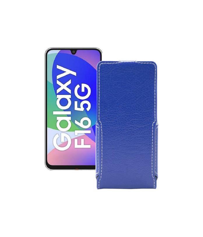 Чохол-флип з екошкіри для телефону Samsung Galaxy F16 (E166)