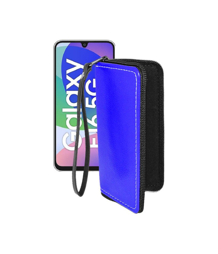 Чохол-гаманець з екошкіри для телефону Samsung Galaxy F16 (E166)