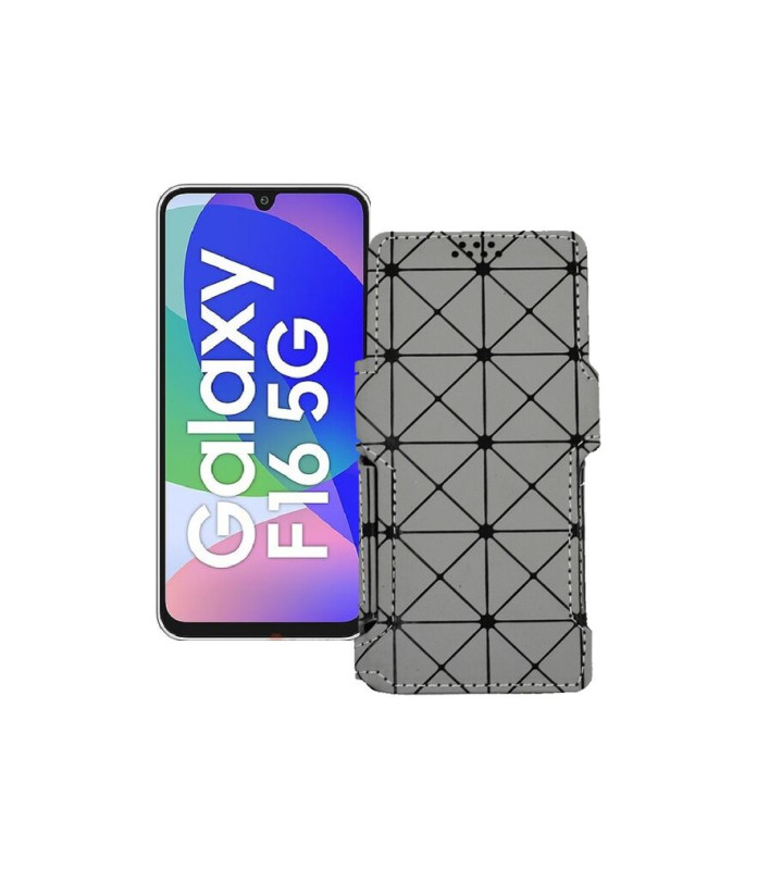 Чохол-книжка з екошкіри для телефону Samsung Galaxy F16 (E166)