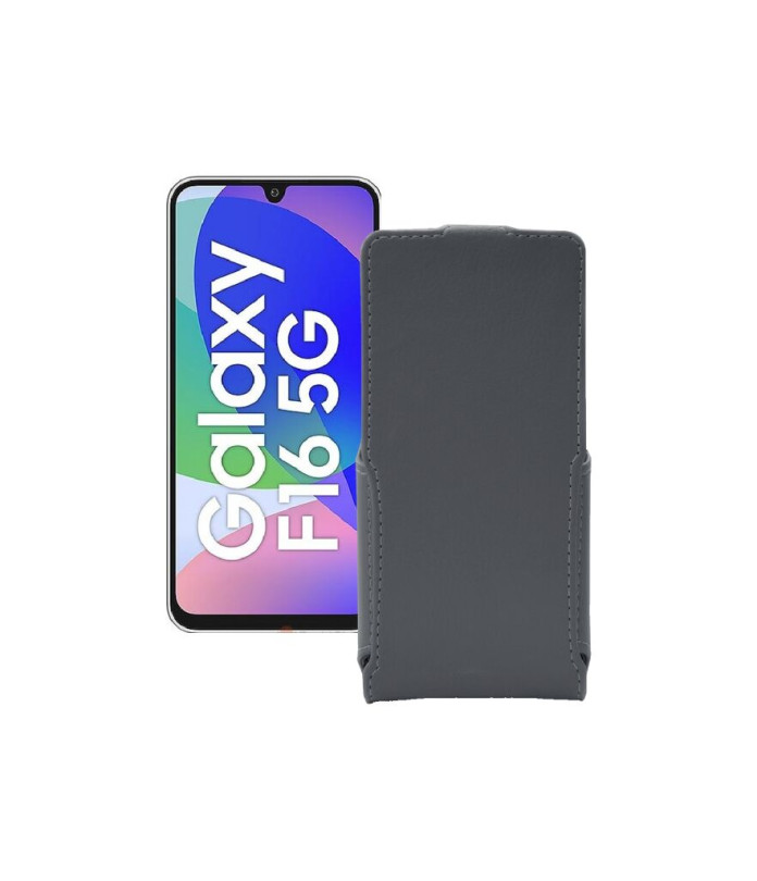 Чохол-флип з екошкіри для телефону Samsung Galaxy F16 (E166)