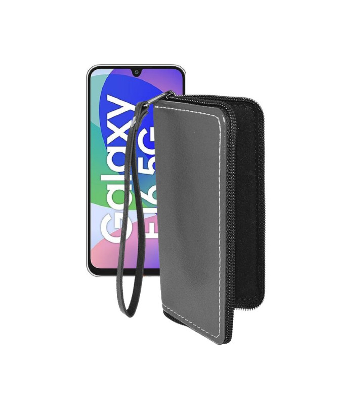 Чохол-гаманець з екошкіри для телефону Samsung Galaxy F16 (E166)