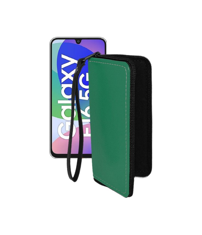 Чохол-гаманець з екошкіри для телефону Samsung Galaxy F16 (E166)