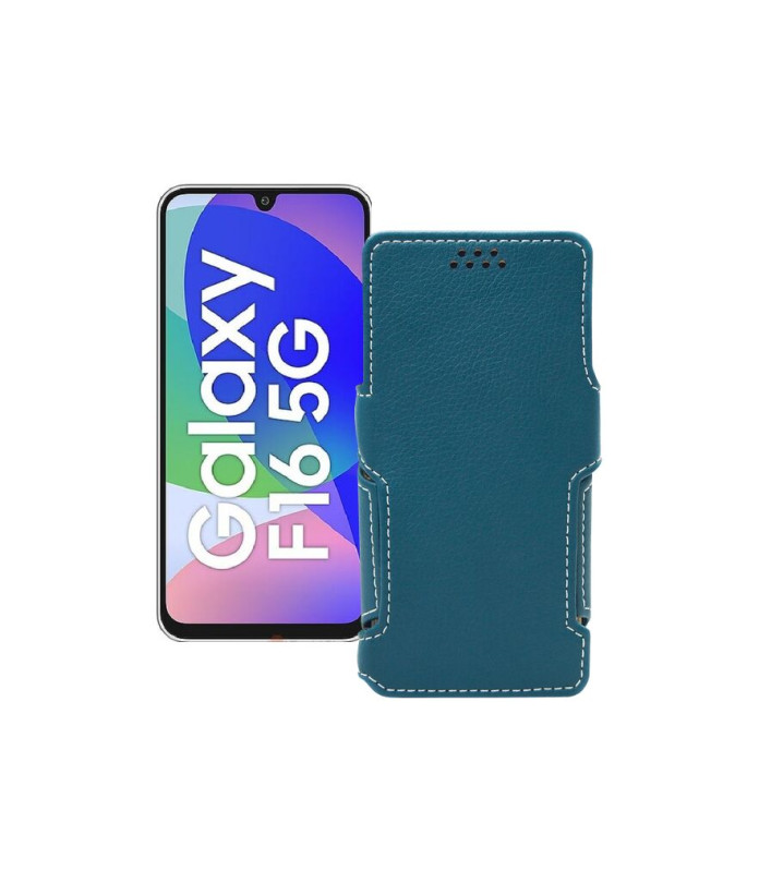 Чохол-книжка з екошкіри для телефону Samsung Galaxy F16 (E166)