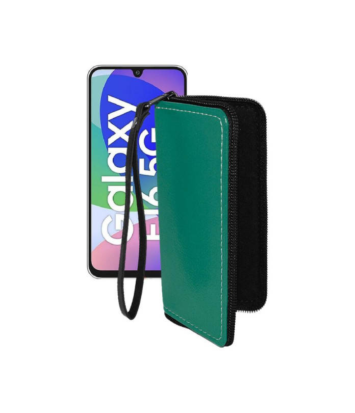 Чохол-гаманець з екошкіри для телефону Samsung Galaxy F16 (E166)