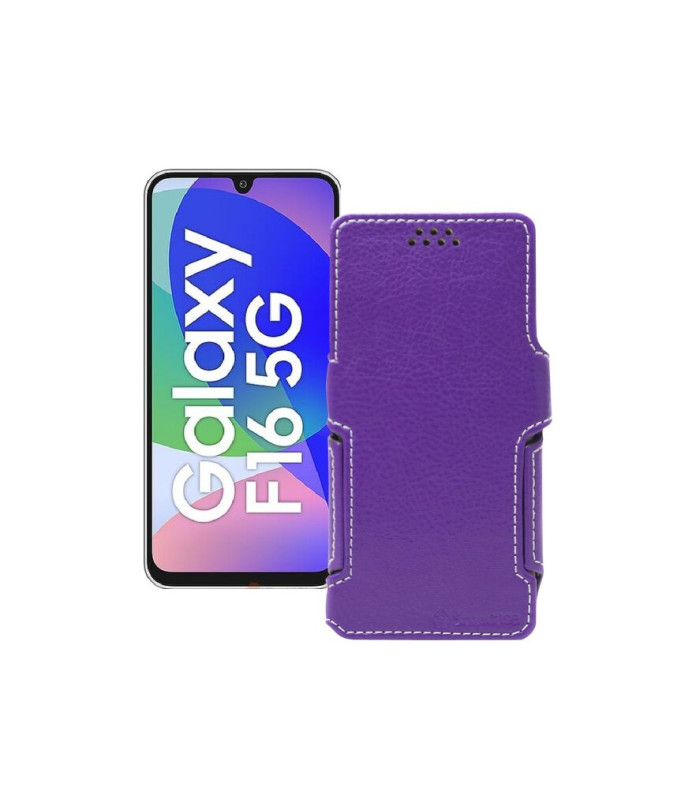 Чохол-книжка з екошкіри для телефону Samsung Galaxy F16 (E166)