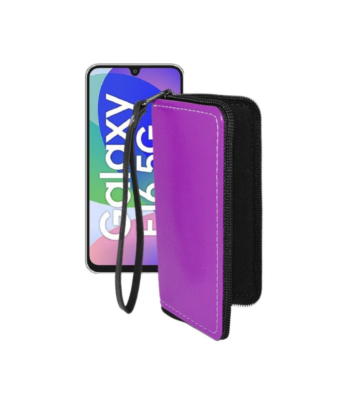 Чохол-гаманець з екошкіри для телефону Samsung Galaxy F16 (E166)