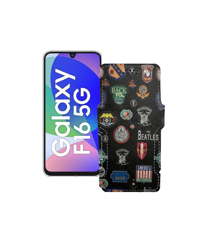 Чохол-книжка з екошкіри для телефону Samsung Galaxy F16 (E166)