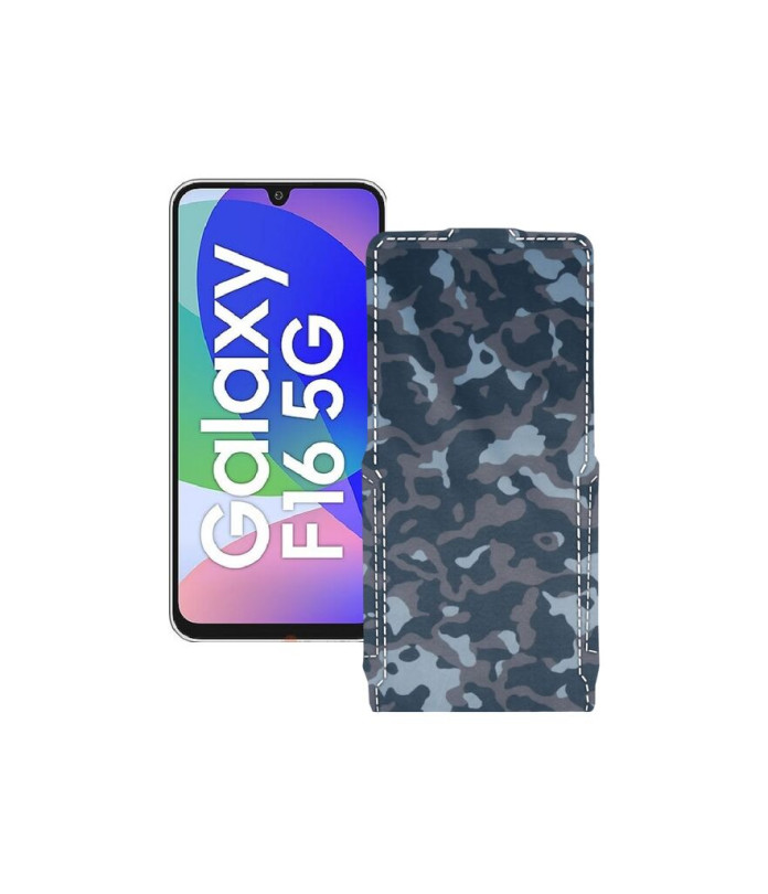 Чохол-флип з екошкіри для телефону Samsung Galaxy F16 (E166)