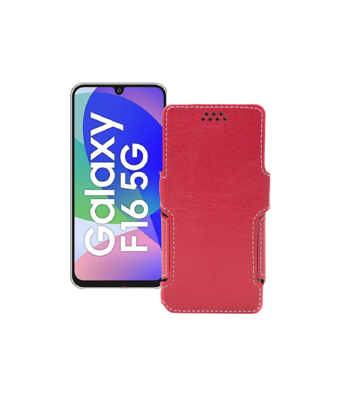 Чохол-книжка з екошкіри для телефону Samsung Galaxy F16 (E166)