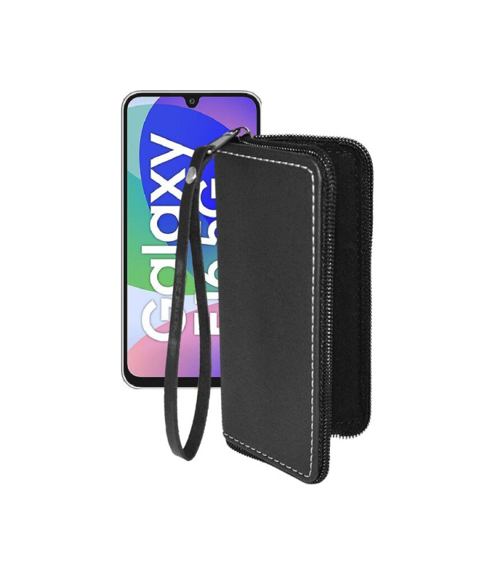 Чохол-гаманець з екошкіри для телефону Samsung Galaxy F16 (E166)