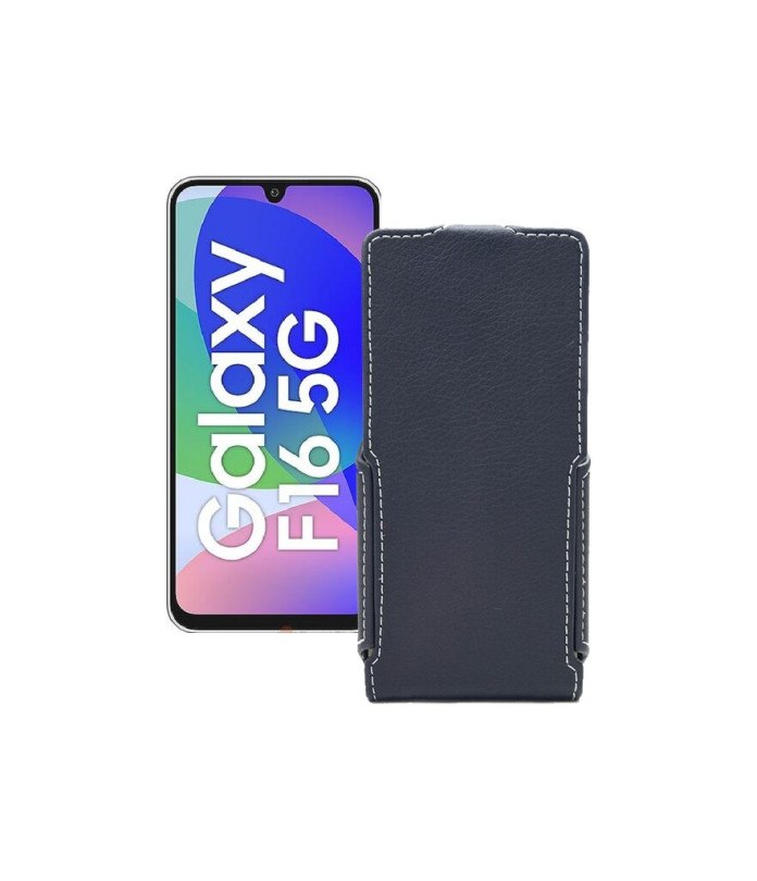 Чохол-флип з екошкіри для телефону Samsung Galaxy F16 (E166)