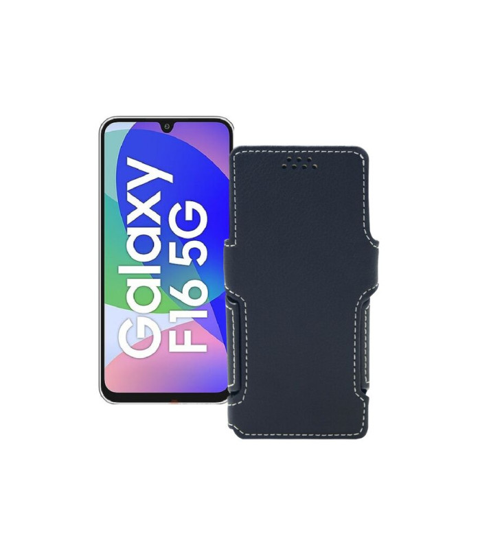 Чохол-книжка з екошкіри для телефону Samsung Galaxy F16 (E166)