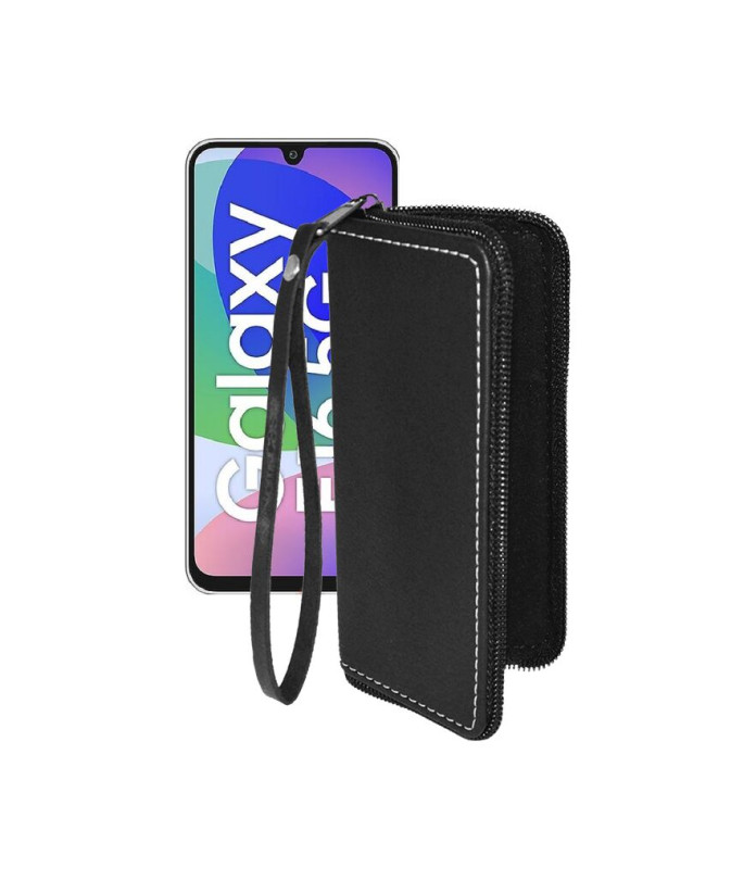 Чохол-гаманець з екошкіри для телефону Samsung Galaxy F16 (E166)