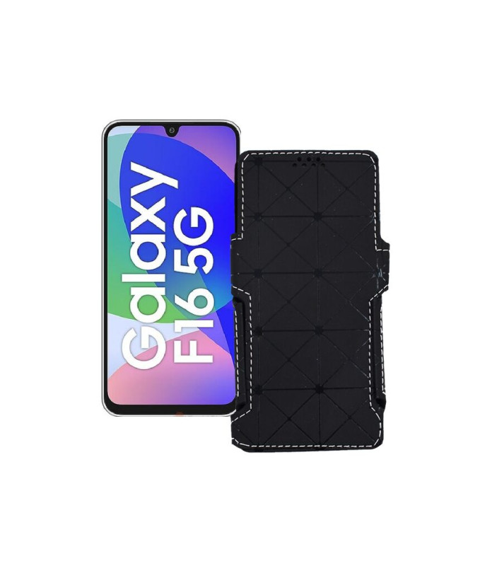 Чохол-книжка з екошкіри для телефону Samsung Galaxy F16 (E166)