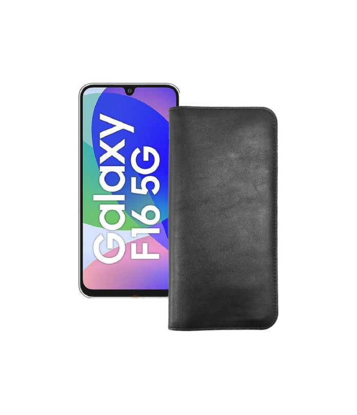 Портмоне з екошкіри для телефону Samsung Galaxy F16 (E166)