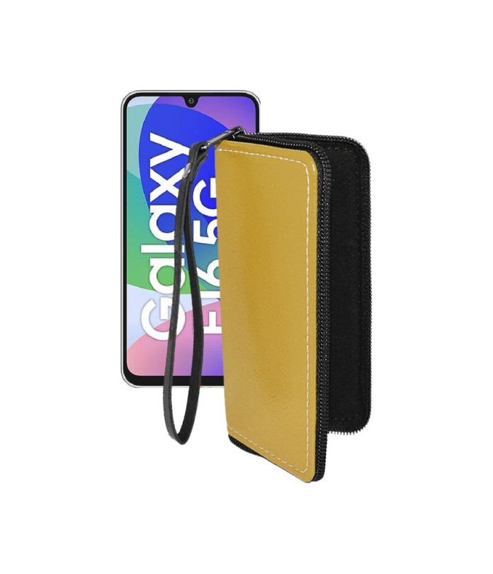 Чохол-гаманець з екошкіри для телефону Samsung Galaxy F16 (E166)