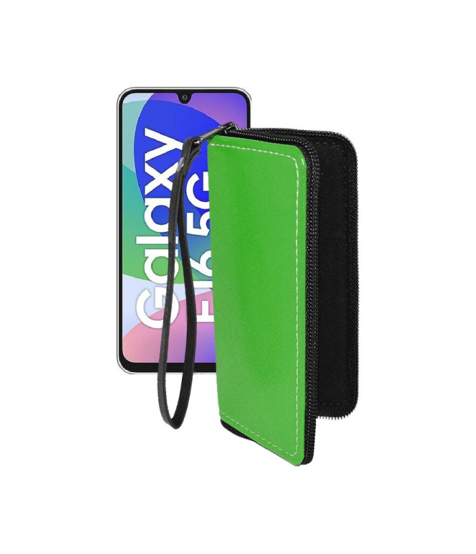Чохол-гаманець з екошкіри для телефону Samsung Galaxy F16 (E166)