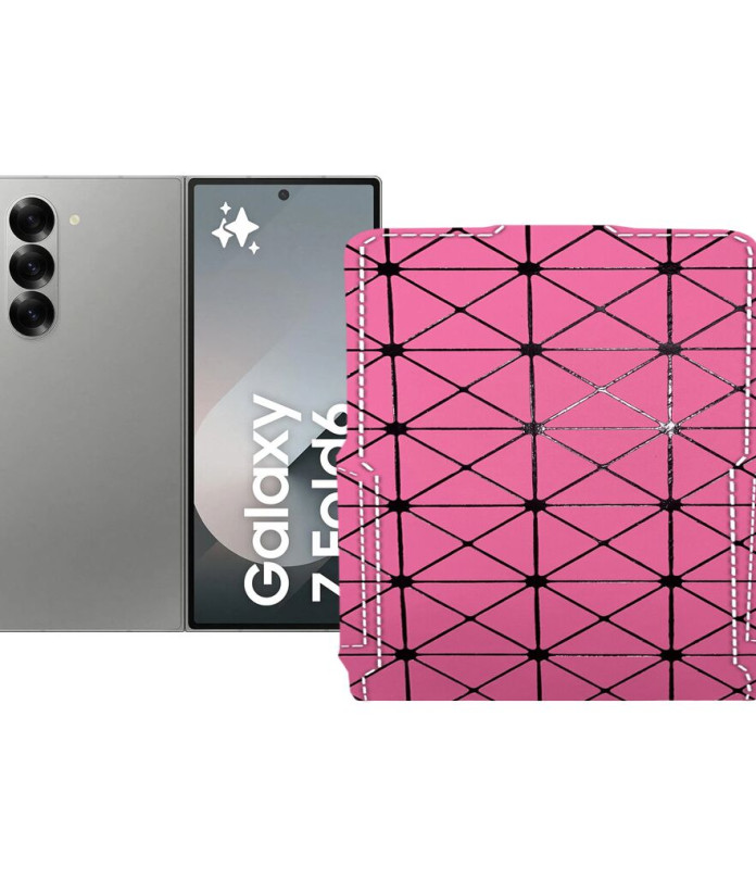 Чохол-флип з екошкіри для телефону Samsung Galaxy Z Fold 6 (SM-F956)