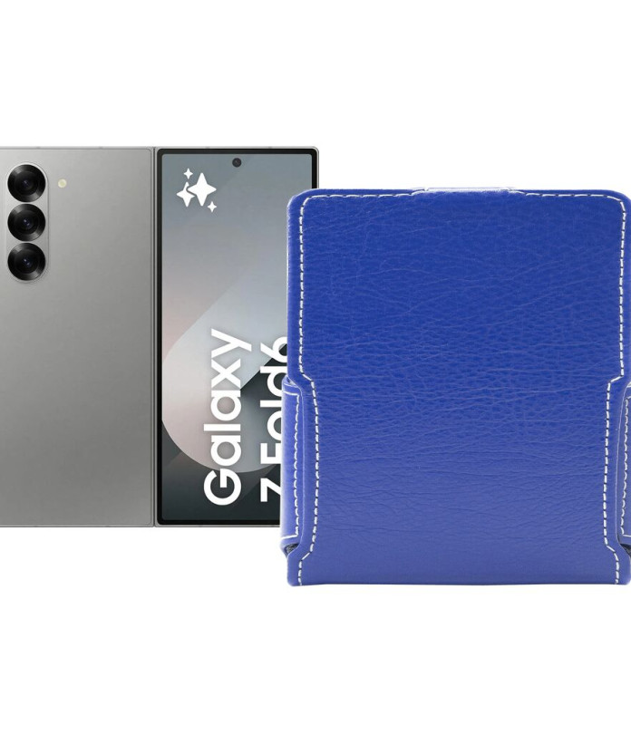 Чохол-флип з екошкіри для телефону Samsung Galaxy Z Fold 6 (SM-F956)