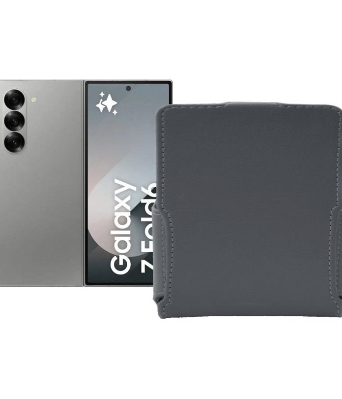 Чохол-флип з екошкіри для телефону Samsung Galaxy Z Fold 6 (SM-F956)