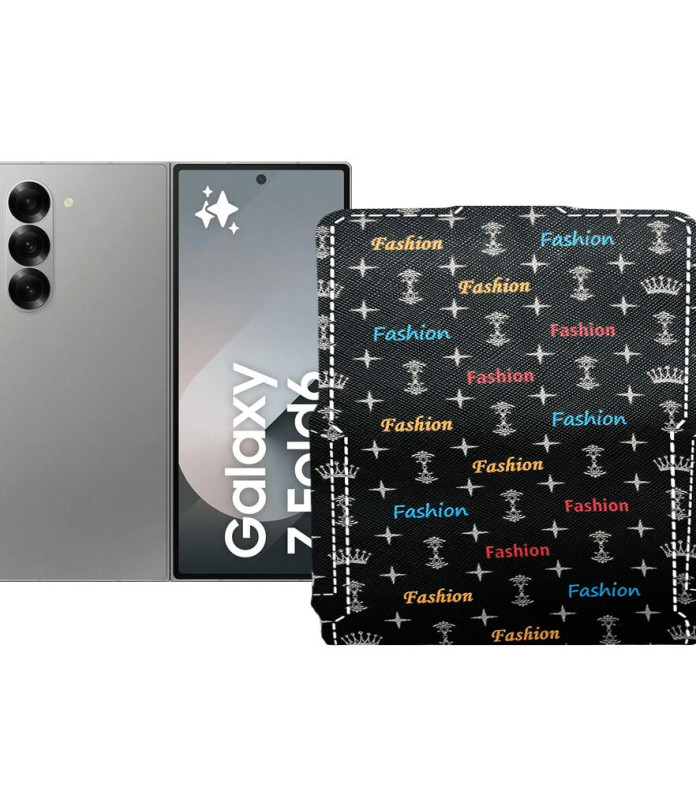 Чохол-флип з екошкіри для телефону Samsung Galaxy Z Fold 6 (SM-F956)
