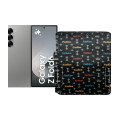Чохол-книжка з екошкіри для телефону Samsung Galaxy Z Fold 6 (SM-F956)