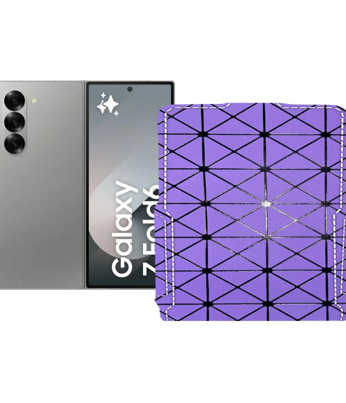 Чохол-флип з екошкіри для телефону Samsung Galaxy Z Fold 6 (SM-F956)