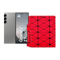 Чохол-книжка з екошкіри для телефону Samsung Galaxy Z Fold 6 (SM-F956)