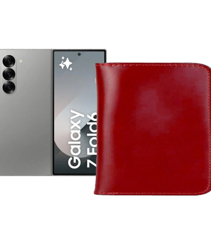 Портмоне з екошкіри для телефону Samsung Galaxy Z Fold 6 (SM-F956)