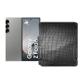 Чохол-книжка з екошкіри для телефону Samsung Galaxy Z Fold 6 (SM-F956)