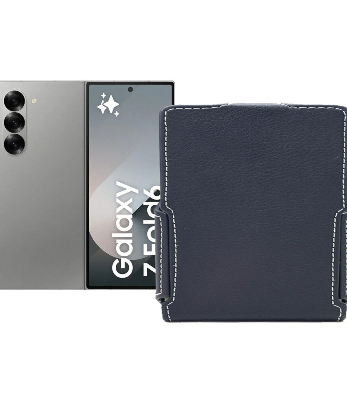 Чохол-флип з екошкіри для телефону Samsung Galaxy Z Fold 6 (SM-F956)