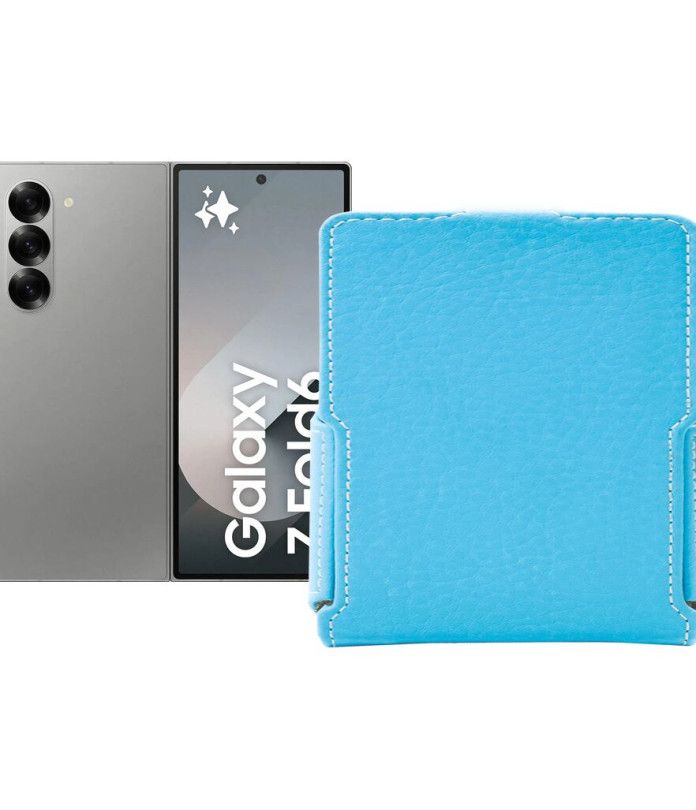 Чохол-флип з екошкіри для телефону Samsung Galaxy Z Fold 6 (SM-F956)