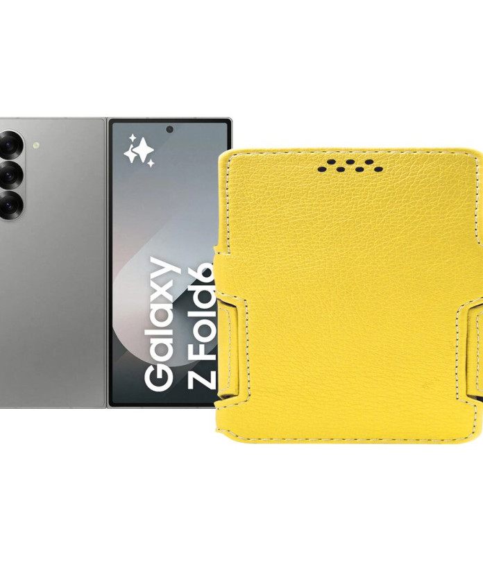 Чохол-книжка з екошкіри для телефону Samsung Galaxy Z Fold 6 (SM-F956)
