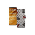 Чохол-книжка з екошкіри для телефону Xiaomi Poco C71