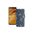 Чохол-книжка з екошкіри для телефону Xiaomi Poco C71