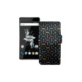 Чохол-книжка з екошкіри для телефону OnePlus X