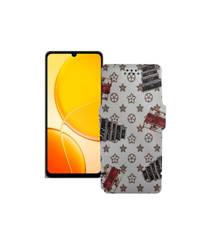 Чохол-книжка з екошкіри для телефону Vivo Y29s 5G