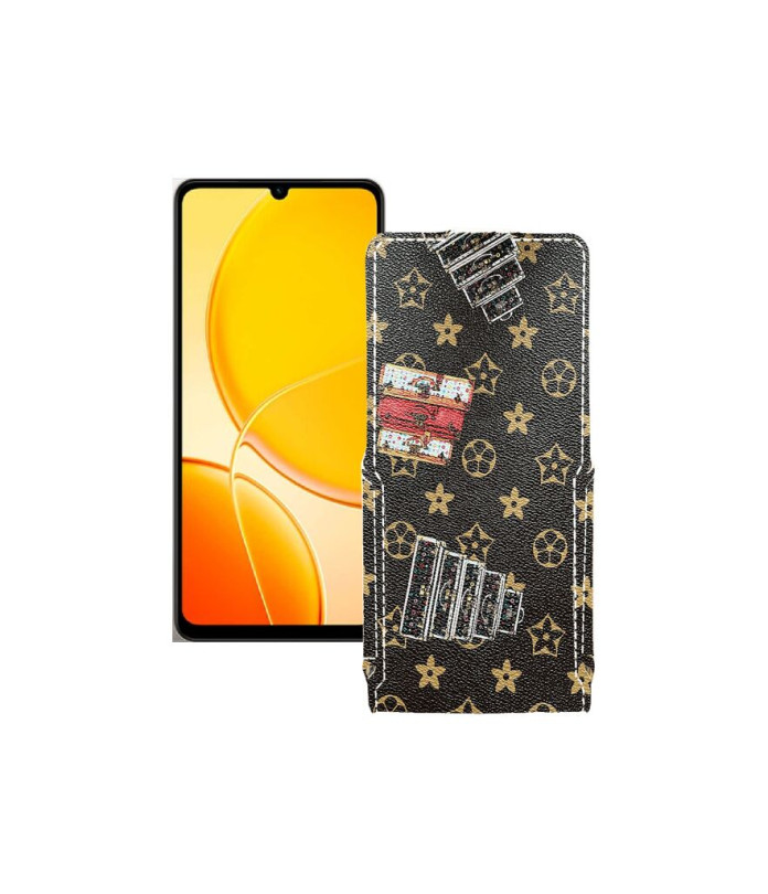 Чохол-флип з екошкіри для телефону Vivo Y29s 5G