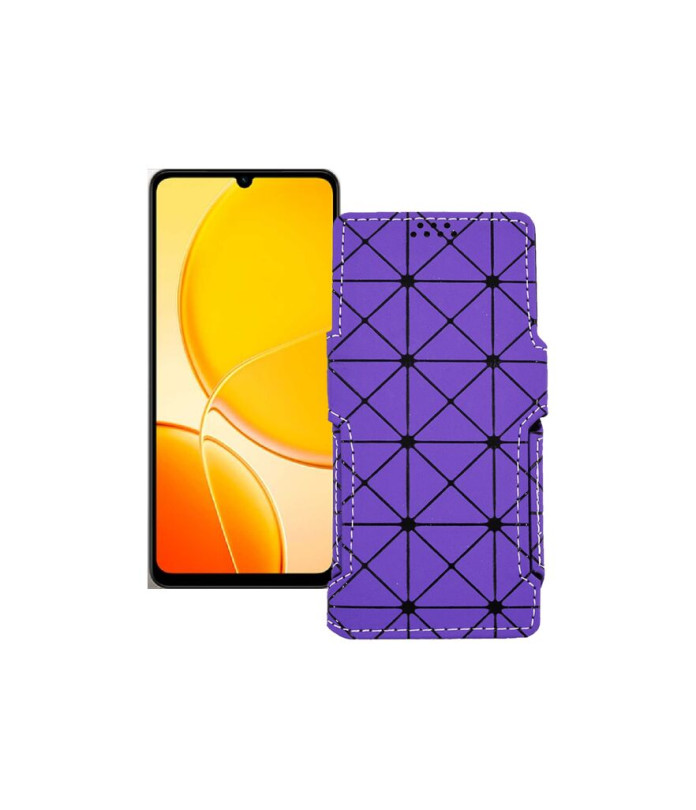 Чохол-книжка з екошкіри для телефону Vivo Y29s 5G