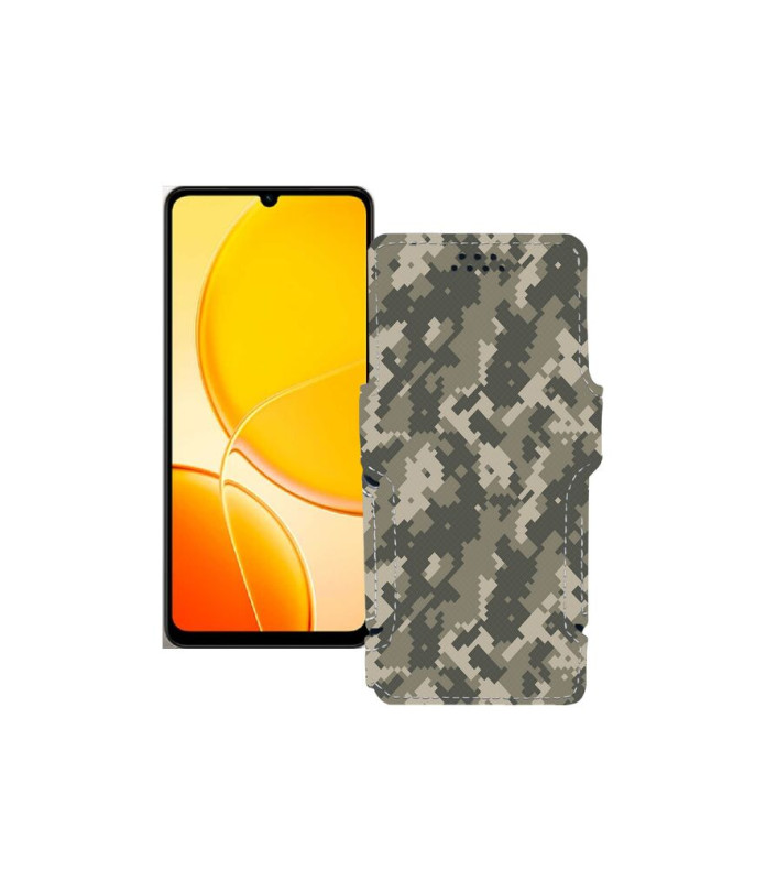 Чохол-книжка з екошкіри для телефону Vivo Y29s 5G