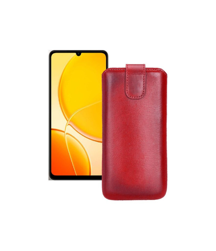 Витяжка з екошкіри для телефону Vivo Y29s 5G