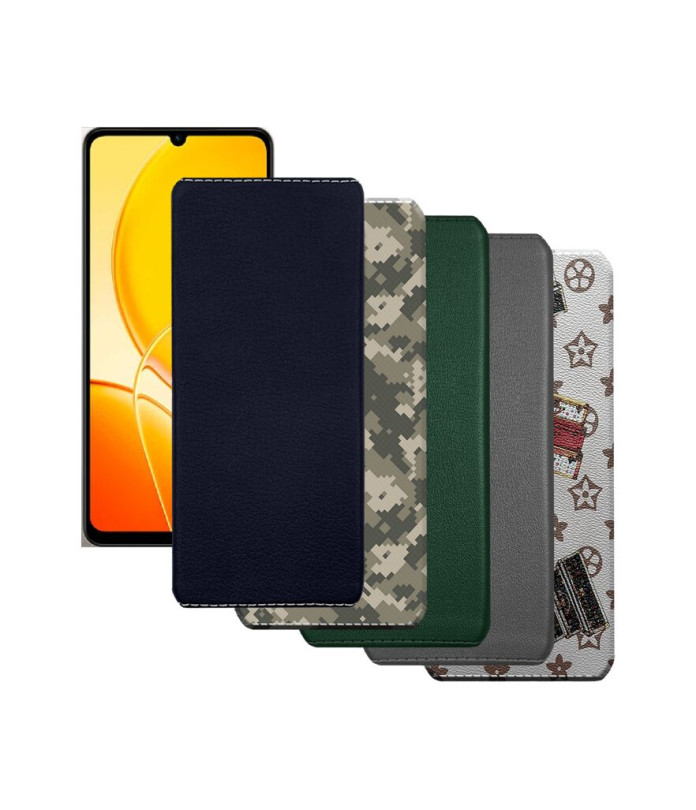 Накладка з екошкіри для телефону Vivo Y29s 5G