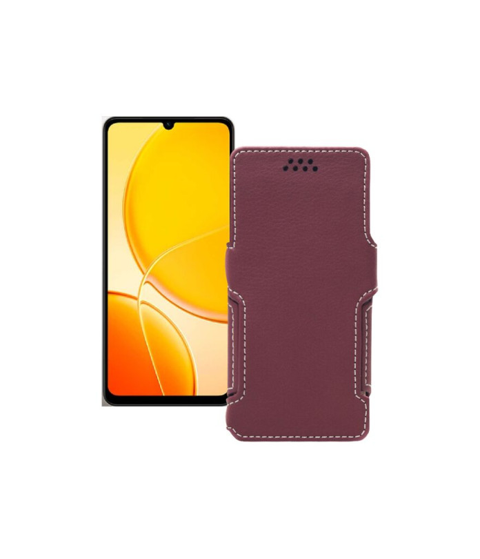 Чохол-книжка з екошкіри для телефону Vivo Y29s 5G