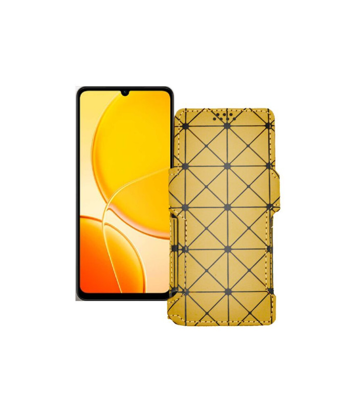 Чохол-книжка з екошкіри для телефону Vivo Y29s 5G