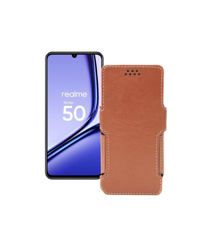 Чохол-книжка з екошкіри для телефону Realme Note 50